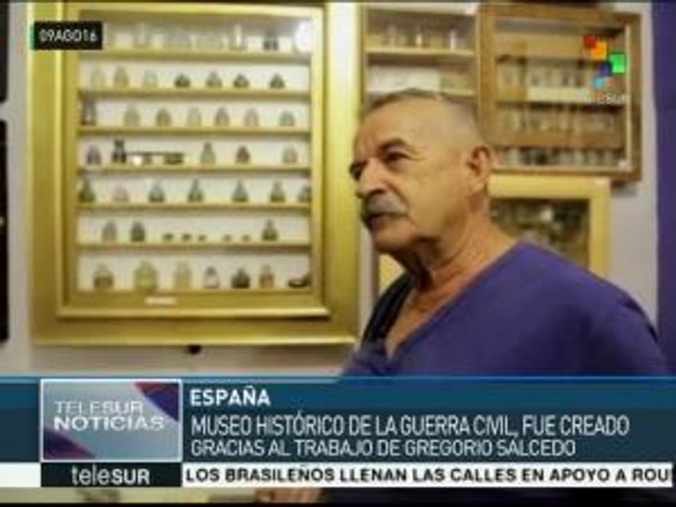 España: único museo de la Guerra Civil se encuentra en un restaurante