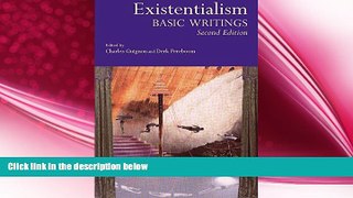 behold  Existentialism: Basic Writings (Second Edition)