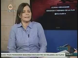 Liliana: "La primera semana de diciembre podemos estar haciendo el referendo"