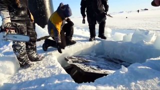 U.S. Navy conducts submarine exercises in Arctic