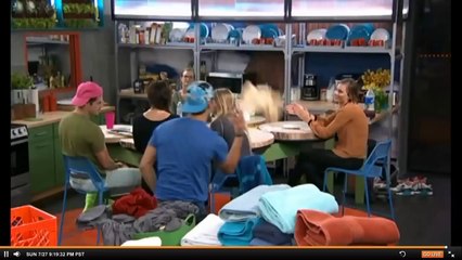 cody whispers to nicole 7/27/14 (cam 3)
