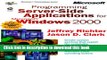 [Download] Programming Server-Side Applications for Microsoft Windows 2000 (Microsoft Programming)