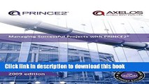 [Download] Managing Successful Projects with PRINCE2 2009 Edition Paperback Online