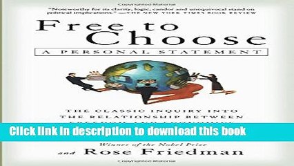 [Popular] Free to Choose: A Personal Statement Kindle Collection