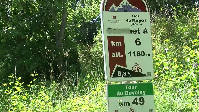 Hautes-Alpes: Le col du Noyer réservé aux cyclistes