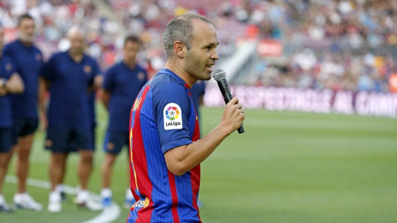 FC Barcelona team presentation