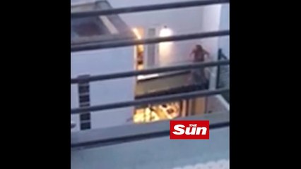 Lindsay Lohan sufre agresión 2