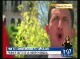 Hoy se conmemoran 207 años del Primer Grito de la Independencia