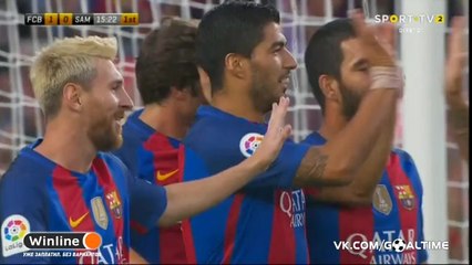 Luis Muriel Goal HD - Barcelona 2-1 Sampdoria - Trofeo Joan Gamper 10.08.2016