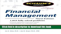 [Popular] Schaum s Outline of Financial Management, Third Edition Hardcover Collection