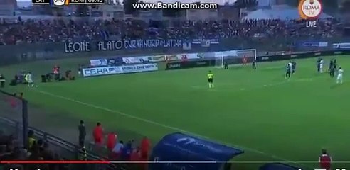 Federico Fazio Goal HD Latina vs As Roma  0-1