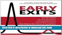 [Popular] Early Exits: Exit Strategies for Entrepreneurs and Angel Investors (But Maybe Not