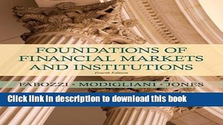 [Popular] Foundations of Financial Markets and Institutions (4th Edition) Hardcover Collection