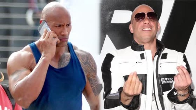 Dwayne 'The Rock' Johnson Tries to Settle Feud With Vin Diesel