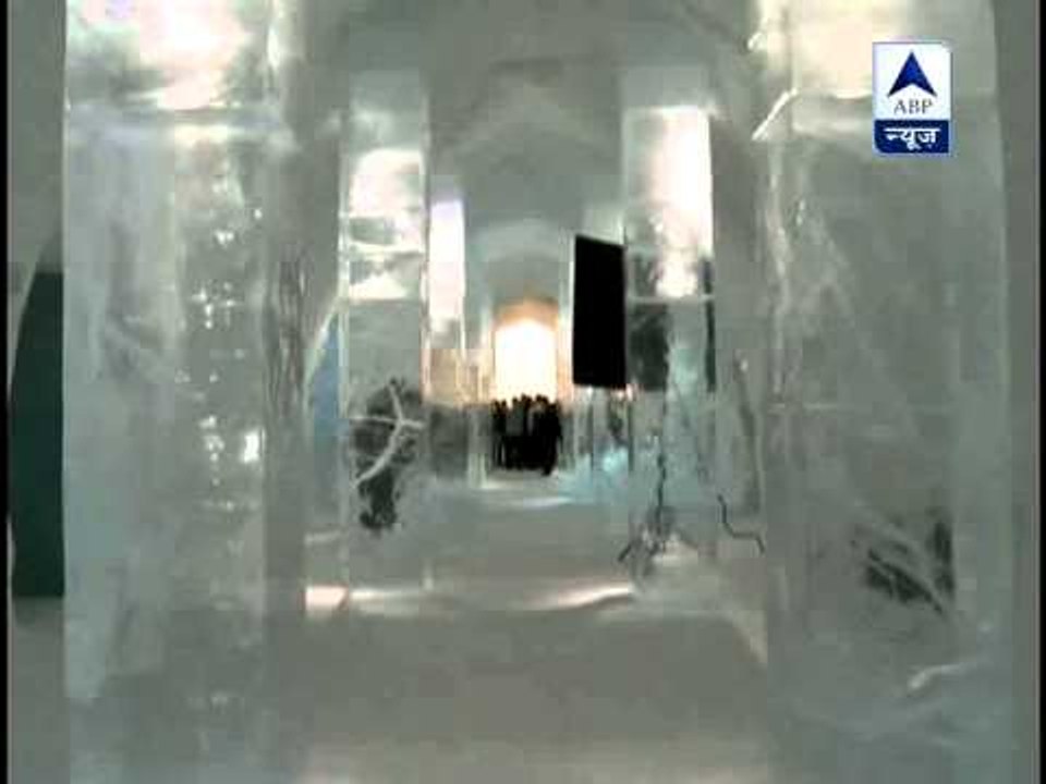Swedish ice hotel begins to thaw in April