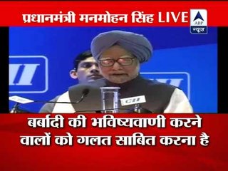 India can get back to eight percent growth: PM Manmohan Singh