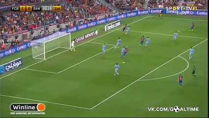 Lionel Messi Amazing Goal HD - Barcelona 2-0 Sampdoria - Trofeo Joan Gamper 10.08.2016 HD