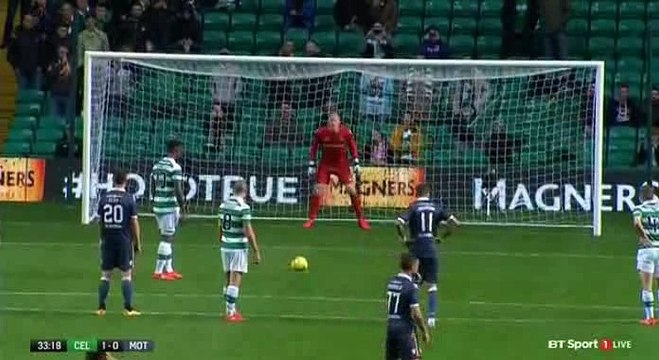 Moussa Dembele Goal - Celtic 2-0 Motherwell - 10-08-2016 Betfred Cup - Play Offs