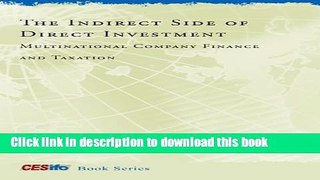 [Popular] The Indirect Side of Direct Investment: Multinational Company Finance and Taxation
