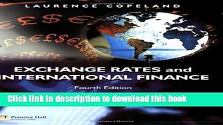 [Popular] Exchange Rates and International Finance (4th Edition) Hardcover Free