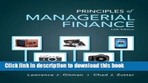 [Popular] Principles of Managerial Finance (Pearson Series in Finance) Kindle Collection