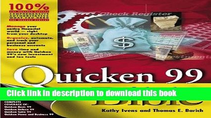 [Download] Quicken 99 Bible (Bible (Wiley)) Paperback Online