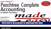 [Download] Peachtree Complete Accounting for Windows Made Easy, 3/e Hardcover Collection