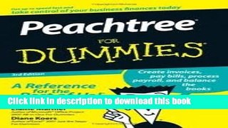 [Download] Peachtree For Dummies 3th (third) edition Paperback Free