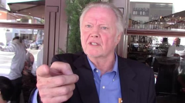 Jon Voight Talks About Donald Trump's Second Amendment Comment