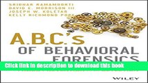 [Popular] A.B.C. s of Behavioral Forensics: Applying Psychology to Financial Fraud Prevention and