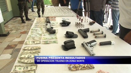 Estos son los resultados de la Operacion Trueno en la Zona Norte