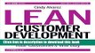 [Popular] Lean Customer Development: Building Products Your Customers Will Buy Hardcover Online