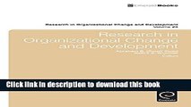 [Popular] Research in Organizational Change and Development: 23 Hardcover Collection