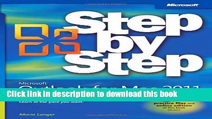 [Download] Microsoft Outlook for Mac 2011 Step by Step Paperback Online