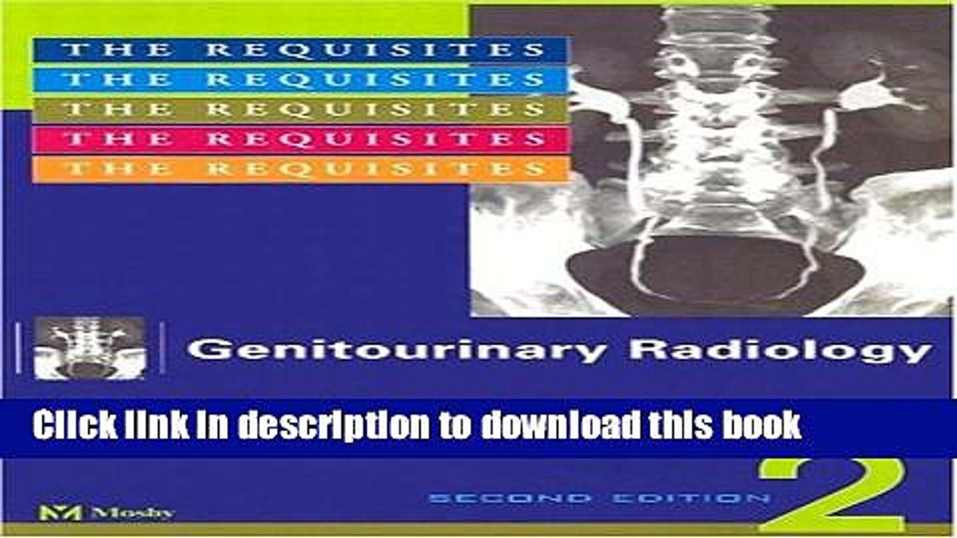 Download Genitourinary Radiology Radiology Requisites Series Hardcover Free - 