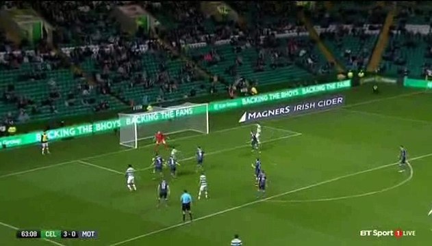 Moussa Dembele Goal - Celtic 4-0 Motherwell - 10-08-2016 Betfred Cup - Play Offs