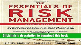 [Popular] The Essentials of Risk Management, Second Edition Hardcover Collection