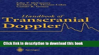 [Download] Handbook of Transcranial Doppler Kindle Free