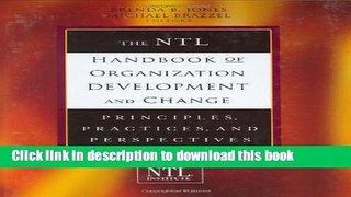 [Popular] The NTL Handbook of Organization Development and Change: Principles, Practices, and