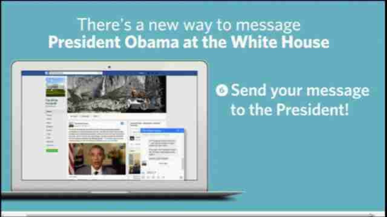 Mensajes en Facebook, el nuevo canal de comunicación con Obama