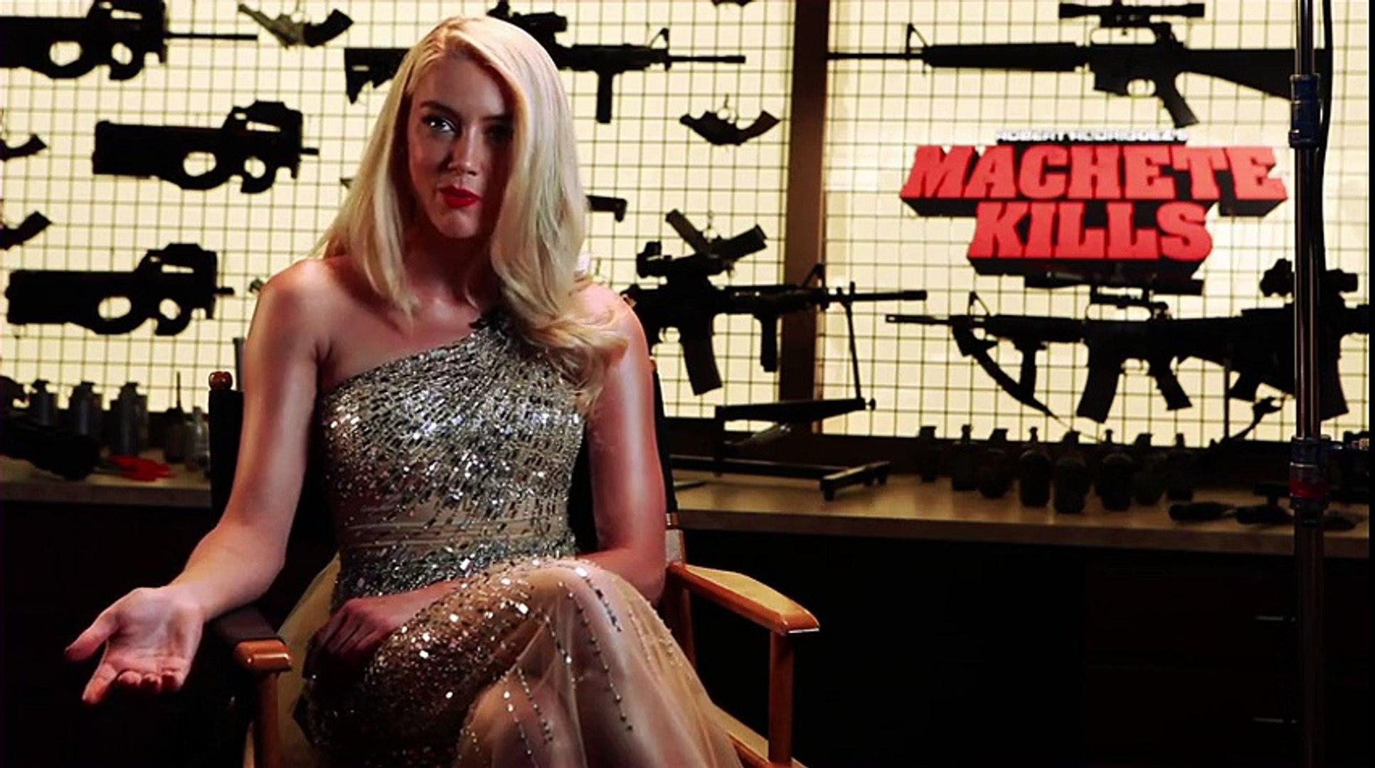 Machete Kills - Interview Amber Heard VO - Vidéo Dailymotion