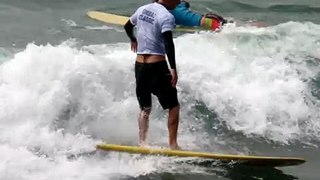 Longboard Surfers 