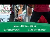 Men’s -107 kg,  107 kg | 2016 IPC Powerlifting World Cup Kuala Lumpur