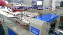 Tray vegetable packing machine for cucumber/carrot/bean sprouts