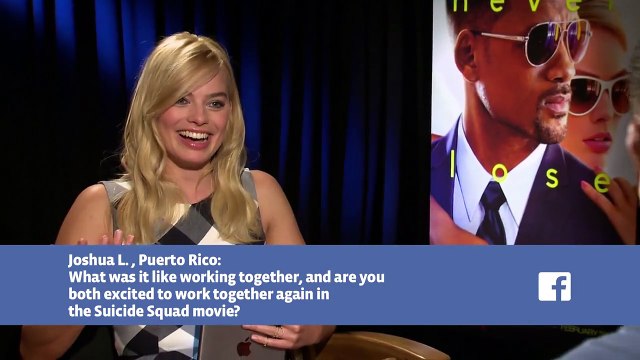 Diversion - Interview Margot Robbie & Will Smith VO