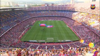 FC Barcelona team presentation
