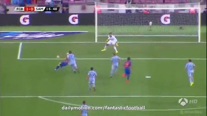 Barcelona 3-2 Sampdoria - All Goals & Highlights - 10.08.2016 HD