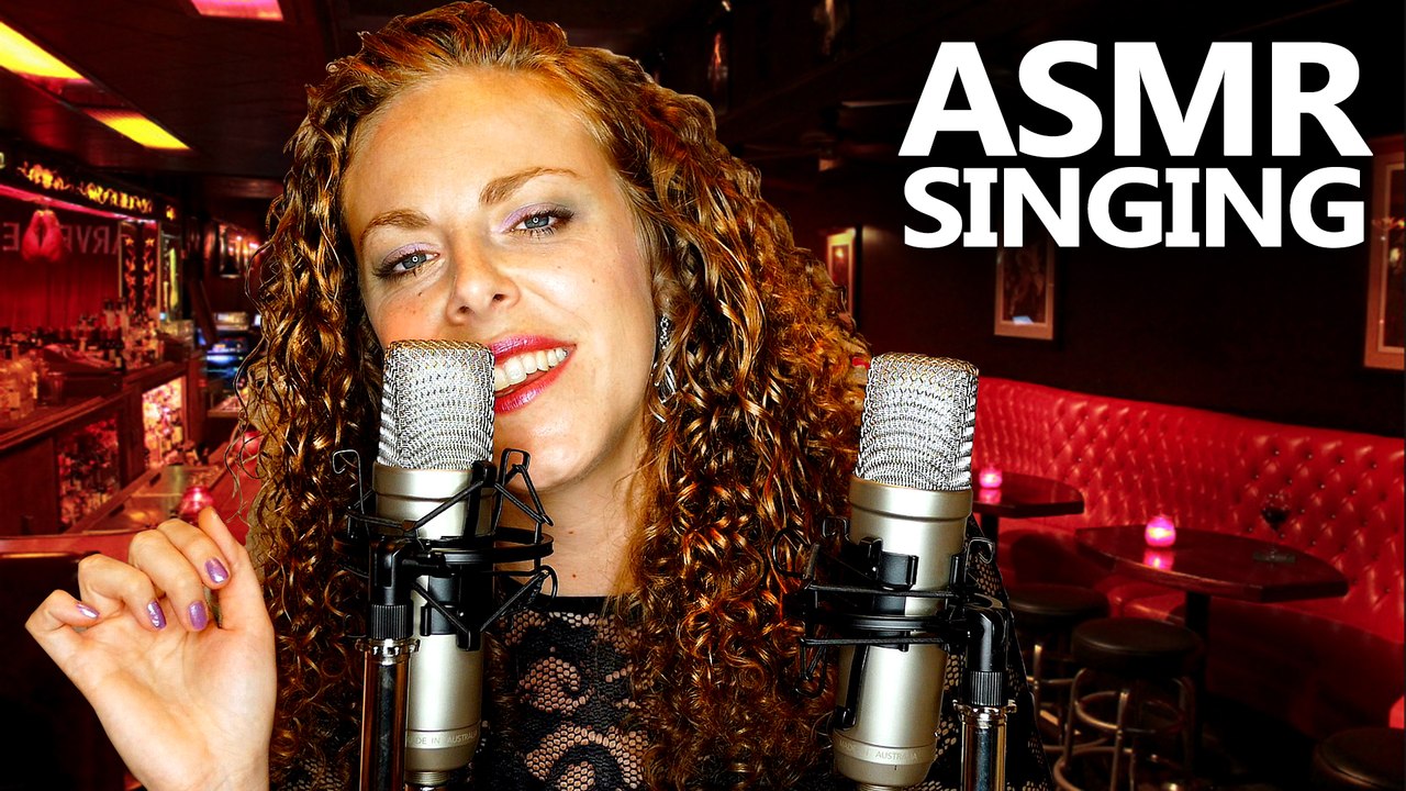 Relaxing ASMR Singing ♪ Ear to Ear Lullaby, Slow Hand Movements for ...