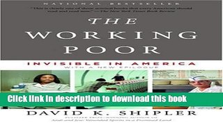 [Popular] The Working Poor: Invisible in America Hardcover Online