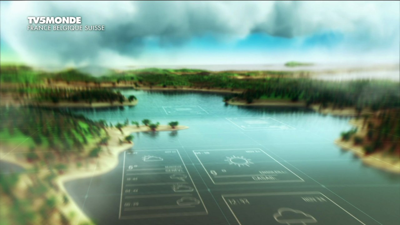 LA METEO de DANIELA PREPELIUC le 2016 08 02 sur TV5 MONDE